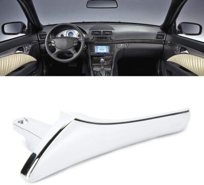 Aramox 2117660224 2117660124 Door Handle for -Benz W211 E-Class E320 E500 E63 AMG Chrome Car Interior Accessories (Left 2117660124) - Image 3