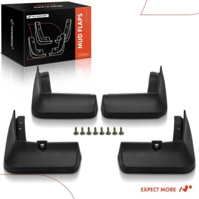 A-Premium Mud Flaps Compatible with Kia K5 2021 2022 2023 2024 2025 Sedan, No Drilling Required Mud Guards with Hardware Accessories, Set of 4 Front and Rear - Image 9