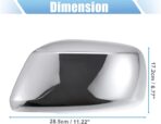 X AUTOHAUX 1 Pair Car Exterior Chrome Plated Full Mirror Cover Covers Cap Overlay for Nissan Frontier for Nissan Pathfinder for Nissan Xterra 2005-2015 - Image 3