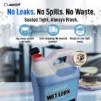 Nanoskin WET LOOK All Season Dressing 1 Gallon - Exterior Rubber & Plastic Solvent Based Dressing for Car Detailing | Produces a Deep, Rich, Long lasting shine | Safe For Cars Trucks, Motorcycles, RVs - Image 6