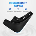 Nilight Mud Flaps for Tesla Model 3 Highland 2024 2025 2026, No Drilling Precision Fit Exterior Accessories Heavy-Duty Splash Guards Protection, Front & Rear Set - Image 4