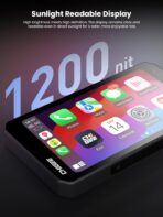 CHIGEE AIO-5 EVO Motorcycle Smart Riding System, Wireless CarPlay & Android Auto, Dual 1080P Front & Rear Dash Cam, Blind Spot Detection (BSD), 5" Waterproof Display, Parking Mode - Image 7