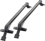 VEVOR Roof Rack Cross Bars, Universal Fit for Naked Roofs Without Raised Rails/Flush Rail/Black Moldings, 165 LBS Capacity, Lockable Heavy Duty Aluminum Crossbar Racks Roof Rail Rooftop Luggage Canoe - Image 9