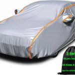 Waterproof car Cover,car Snow Cover,Outdoor car Cover，car Covers for Automobiles All Weather Waterproof，Full Exterior Covers Rain UV Snow Protection Inner Cotton,Fit All Sedan 186" to 194"