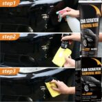 【2Packs】 Scratch Remover for Vehicles Car Scratch Remover Paste New Upgrade for Deep Scratches with Wipe & car Polish Sponge Buffing Compound for Car Paint Restorer - Image 4