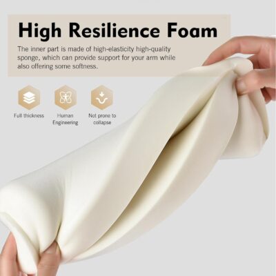 Car Armrest Cushion, Leather Waterproof Center Console Cover, 5-in-1 Arm Rest Cover with Storage Box, Cup Holder, Tissue Box, Phone Slot, Universal for Most Cars (Black) - Image 3