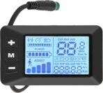 E Bike Display Ebike Screen GD01 Waterproof 5 Pin Electric Bicycle Lcd Display Control Monitor For 24V 36V 48V E-Bike Replacement Part