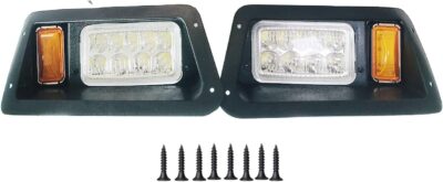 Golf Cart LED Headlight compatible with Yamaha G14, G16, G19, G22 Golf Cart LED light - Image 2