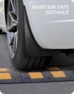 BASENOR 2017-2023 Tesla Model 3 Mud Flaps Splash Guards Fenders (Proprietary Design) No Drilling No Tape Mudflaps All Weather Protector Mudguards for Model 3 Exterior Accessories (Set of 4) - Image 8