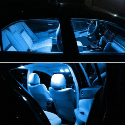 BlyilyB 12-Pack Ice Blue Replacement Stock # 194 T10 168 2825 W5W 175 158 Bulb 5050 5 SMD LED Light 12V Car Interior Lighting For Map Dome Lamp Courtesy Trunk License Plate Dashboard Parking Lights - Image 4