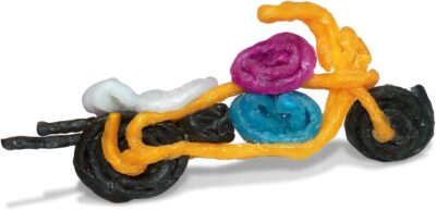 Wikki Stix for Doodlers - Kid's Travel Essential: Portable Creativity On-The-Go! Pack of 24 Wikki Stix in Neon and Primary Colors. Made in USA ! 3 & Up. - Image 6