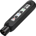 XLR Portable Bluetooth v5.1 Music Receiver, aptX HD aptX Low Latency AAC SBC TWS, Rechargeable Battery 10hrs Long Playtime, USB-C DAC for Mixing Console Desk, Audio Mixer, PA DJ System