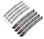 4PCS 3D Wheel hub Stickers Decorative Stickers M Sticker car Logo Badge Stickers Aluminum Alloy Material（Black） - Image 7