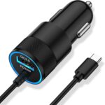 48W USB C Fast Car Charger for Samsung Galaxy Z Fold 7 6 5 4 3 Flip 7 FE 6 5 4 3 5G, Z Trifold, Tri Fold, S24 S23 S22 S21 Ultra FE Plus 5G, Vehicle Phone Adapter Auto Automobile Plug Type C 3ft Cable