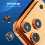 D7 2-in-1 Wireless CarPlay & Android Auto Mini Adapter, Alloy Shell, Compatible with 2016+ Factory-installed Wired CarPlay/Android Auto Vehicle, Plug & Play Car Play Dongle for iPhone & AndroidPhone - Image 3