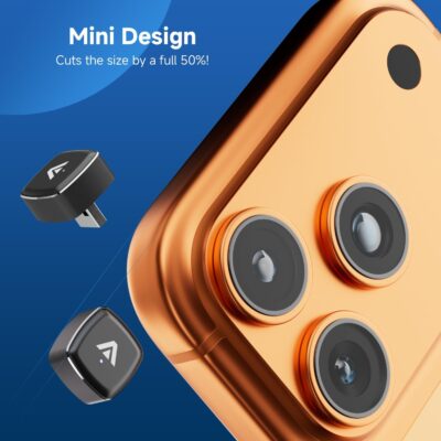 D7 2-in-1 Wireless CarPlay & Android Auto Mini Adapter, Alloy Shell, Compatible with 2016+ Factory-installed Wired CarPlay/Android Auto Vehicle, Plug & Play Car Play Dongle for iPhone & AndroidPhone - Image 3