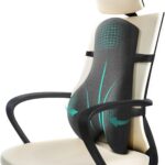 High Back Support for Office Chair Fully Support Entire Back for Comfort,Pain Relief and Posture Improved- Memory Foam Lumbar Support Pillow for Office Chair,Recliner