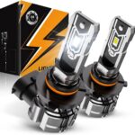 Auxbeam H10 9140 9145 Fog Lights, 10000LM 400% Brighter H10 9040 9045 Fog Light, White Strong Penetrating Light, Super Bright Plug and Play