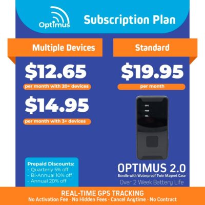 Optimus 2.0 GPS Tracker for Vehicles, Assets, People - 4G LTE - Real-Time GPS Tracking Device - Instant Alerts - Image 3