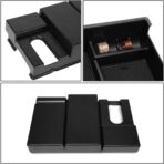 DNA MOTORING ZTL-Y-0008 Center Console Armrest Organizer Tray [for 07-19 Tundra],Black - Image 4