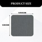 4PCS Car Side Window Sunshade, Car Window Shades, Block UV Rays Privacy Protector Auto Static Cling Film Sticker, Auto Accessories Washable Reusable Sun Shield Sticker for Most Vehicles - Image 2