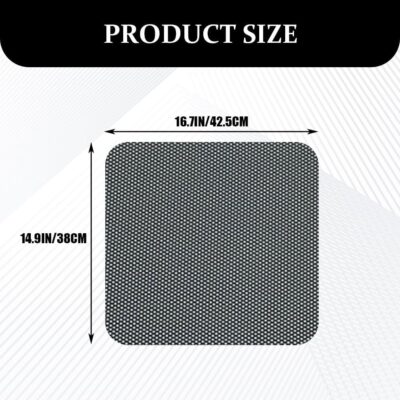 4PCS Car Side Window Sunshade, Car Window Shades, Block UV Rays Privacy Protector Auto Static Cling Film Sticker, Auto Accessories Washable Reusable Sun Shield Sticker for Most Vehicles - Image 2