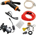 Universal 12V Portable Car Washer Gun High Pressure Car Cleaner Electric Water Pump Kit