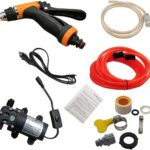 Universal 12V Portable Car Washer Gun High Pressure Car Cleaner Electric Water Pump Kit
