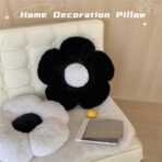 4 Pack Plush Flower Car Headrest Pillow and Lumbar Support Pillow Soft Comfortable Car Headrest Pillow Cute Car Accessories for Car Driving Cute Neck Pillows for Driving Car Decor - Image 5