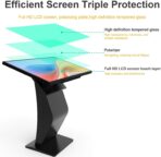 32 inch Touch Screen Kiosk, Android System, Install APP, Browser, Digital Signage Kiosk, K-Style Stand Digital Signage Display, Interactive Display Mall Navigation/Advertising/Retail Store - Image 5