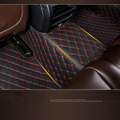 AerfineCar Mats Fit for BMW 1 2 3 4 5 6 7 8 Series X1 X2 X3 X4 X5 X6 X7 GT Waterproof car Floor mats Custom Full Coverage All Weather Protection Non-Slip Leather Floor Liners (Fashion Color 16) - Image 7