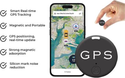 Mini Magnetic GPS Tracker,Easyfind Mini Magnetic GPS Tracker,Strong Car Vehicle Tracking Anti-Lost Car Hidden, GPS Tracking Device(5PCS) - Image 3