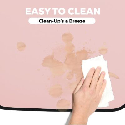 lebogner Back Seat Cover for Kids + 3 Pocket Storage Organizer, (Pink - 3 Pocket) - Image 7