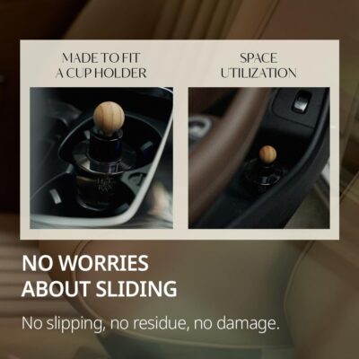 hetras Premium Car Diffuser Set(2 Pack, 2.6 fl.oz. Each), Book Store - Woody Herb Scent, Long-Lasting Fragrance, Air Freshener for Car, Car Interior Decor & Accessories, Gift-Worthy Luxurious Scent - Image 4