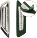 Modified car stickers Universal Car Air Chrome Side Vent Decor Sticker Accessories,1 Pair - Image 4