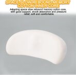 Mandark Car Seat Cushion, Memory Foam Vehicle Driver Seat Pad for Back & Sciatica Pain Relief, Comfortable Lumbar pillow for Driving, Office Chair, Wheelchair, Universal for SUV, Truck, RV (Dark Gray) - Image 5