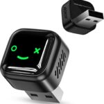 Wireless CarPlay Adapter for Android/iPhone (2 in 1) - 2026 Upgrade Wired CarPlay,Mini Size,Plug and Play,Perfect Compatible with Built-in Wired Apple CarPlay and Android Auto Cars-Black