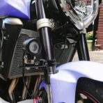 Motorcycle Spotlight Mount Brackets, Motorbike Tube Clamp Turn Signal Mounting Clamp Fog Light Holder for 1.5"-2.36" ATV UTV Roll Bar (2 Pcs) - Image 2