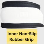 Steering Wheel Cover, Black, Real Genuine Leather, 15 inch, for Men and Women, Universal, Stretch On, Heat Resistant, Stays Cool, Non-Slip, HANWOLF - Image 7