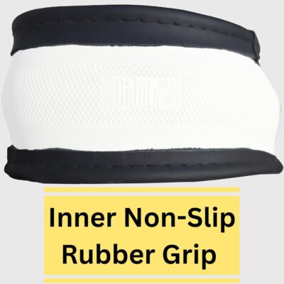 Steering Wheel Cover, Black, Real Genuine Leather, 15 inch, for Men and Women, Universal, Stretch On, Heat Resistant, Stays Cool, Non-Slip, HANWOLF - Image 7