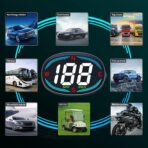 SinoTrack HUD GPS Speedometer Universal Car Heads-up Display 2.7inch MPH Speed Meter with Compass Over Speed Alarm for All Vehicle USB Connect Plug and Play - Image 4