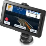 VEVOR GPS Navigator for Car, 7 inch Touch Screen 16GB GPS Navigation System with Built-in Dash Cam, Voice Turn-by-Turn Guidance, Speed and Red Light Warning, Custom Truck Routing, for Car Truck RV