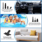 Handheld Vacuum Cleaner, 22000Pa Powerful Car Vacuum Cleaner Cordless, Lightweight Mini Car Hoover, Rechargeable Portable Air Duster for Car, Home, Kitchen - Image 5