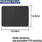 4PCS Car Side Window Sunshade, Block UV Rays Privacy Protector Car Static Cling Film Sticker, Reusable Washable Auto Shade Stickers for Heat Glare Protection, Window Film for Most Cars - Image 2