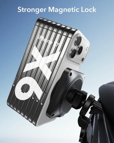 ESR for 15W MagSafe Car Mount Charger with CryoBoost, Phone Cooling MagSafe Car Charger, Air Vent/Dashboard Wireless Charging for iPhone 17e/17/16/15/14/13/12, S26/S25 Series, Pixel 10, Fast Charger - Image 5