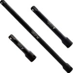 NEIKO 00234A 3/8-Inch-Drive Impact Extension-Bar Set, Made with CrV Steel, 3-Inch, 5-Inch, and 10-Inch Sizes, 3-Piece Set