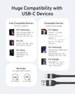 Anker Car Carplay Cable for iPhone 17 16 Pro Max Plus, Upcycled Braided USB A to USB C Car Charger Cord for Samsung Note20 and More (3FT, Black) - Image 7