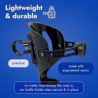 ABC by BiKASE - Any Bottle Cage, Bike Water Bottle Holder - Fits Any Bottle, Container, Speaker, Bicycle Bottle Holder for Frame or Handlebar - Image 4