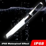 Rear Tailgate Garnish Handle Trim Chrome Compatible with Nissan Pathfinder S SV SL and Platinum 2013-2020 Rear Tailgate Handle Garnish Finisher Molding Replace 90810-3KG0A - Image 6