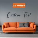 Personalized Design Your Own Name - Custom Vinyl Decal - Initial Phrase or Quote - Vinyl Lettering for Car Walls Window Windshield Computers Hydroflask - Text Name Letters Graphics Sticker - Image 6